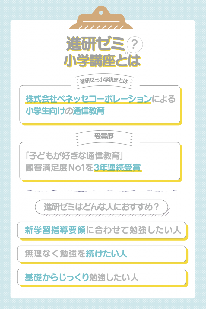 進研ゼミ小学講座とは