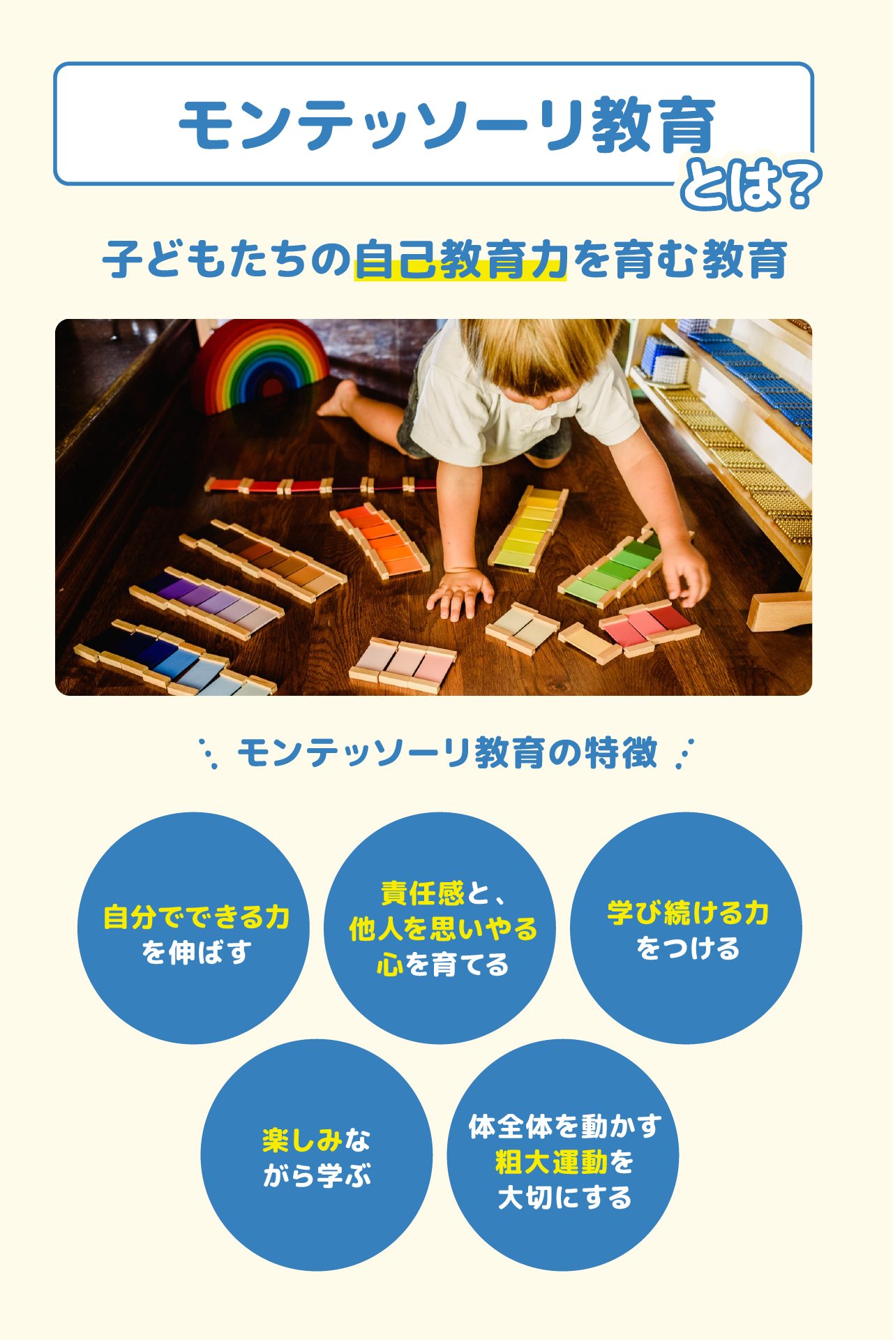 モンテッソーリ教育とは